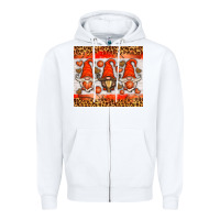 White basketball gnome Zipper Hoodie - HRA Design Shop