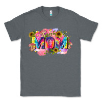 Charcoal Heather tie dye mom Classic Tee - Zillion Design Studio