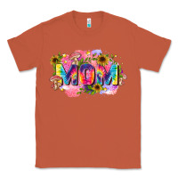 Copper tie dye mom Classic Tee - Zillion Design Studio