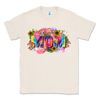Natural tie dye mom Classic Tee - Zillion Design Studio