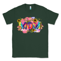 Sports Green tie dye mom Classic Tee - Zillion Design Studio