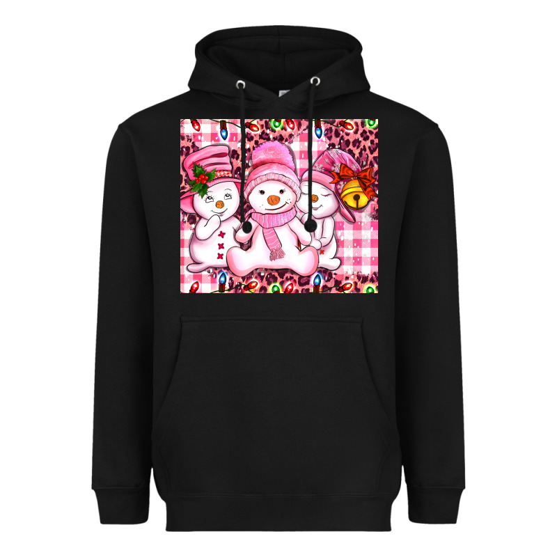 Pink Snowgirls Heavyweight Hoodie by AdoDesignShop | Teevron