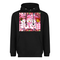 Black pink snowgirls Heavyweight Hoodie - AdoDesignShop