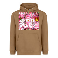 Toasted Coconut pink snowgirls Heavyweight Hoodie - AdoDesignShop