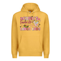 Mustard cupid's favorite lunch lady Premium Hoodie - MaliasSmallBusiness