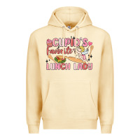 Pina Colada cupid's favorite lunch lady Premium Hoodie - MaliasSmallBusiness