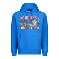 True Royal cupid's favorite lunch lady Premium Hoodie - MaliasSmallBusiness