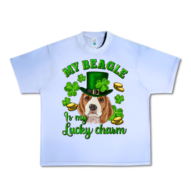 St.patrick's Day My Beagle Is My Lucky Charm Urban Heavy Tee by RanaPortraitStore | Teevron