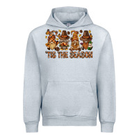 Heather Grey 'tis the season gnomies bbs Urban Hoodie - BundleAndBundleShop