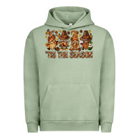 Pigment Oil Green 'tis the season gnomies bbs Urban Hoodie - BundleAndBundleShop