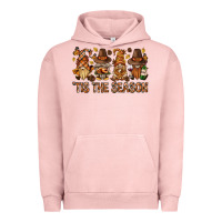 Pigment Salmon 'tis the season gnomies bbs Urban Hoodie - BundleAndBundleShop
