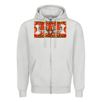 Dove Grey basketball gnome license plate Zipper Hoodie - HRA Design Shop