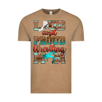 Vintage Coffee loud and proud wrestling mom Vintage Tee - RanaPortraitStore