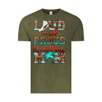 Vintage Olive loud and proud wrestling mom Vintage Tee - RanaPortraitStore