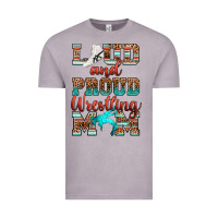Vintage Zinc loud and proud wrestling mom Vintage Tee - RanaPortraitStore