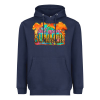Navy hot mom summer Heavyweight Hoodie - Artiststas