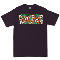 Plum Santa skeleton christmas Premium Tee - Artiststas