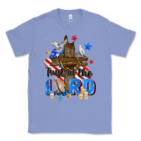 Colony Blue trust in the lord Classic Tee - Zillion Design Studio