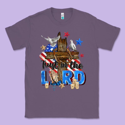 Trust In The Lord Classic Tee Designed By Zillion Design Studio