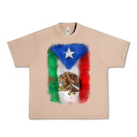 Burro mexico and puerto rico flag Urban Heavy Tee - Zillion Design Studio