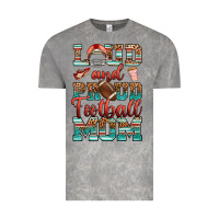 Cloud Rock loud and proud football mom Vintage Tee - RanaPortraitStore