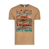 Vintage Camel loud and proud football mom Vintage Tee - RanaPortraitStore