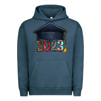 Pigment Midnight Navy 2023 graduation hat bbs Urban Hoodie - BundleAndBundleShop