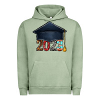 Pigment Oil Green 2023 graduation hat bbs Urban Hoodie - BundleAndBundleShop