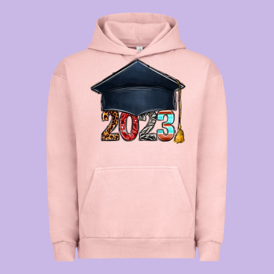 2023 Graduation Hat Bbs Urban Hoodie Designed By Bundleandbundleshop