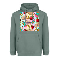 Sage school seamless pattern Heavyweight Hoodie - BundleAndBundleShop