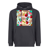 Smoke school seamless pattern Heavyweight Hoodie - BundleAndBundleShop