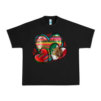 Black mexican hearts Urban Heavy Tee - Zillion Design Studio