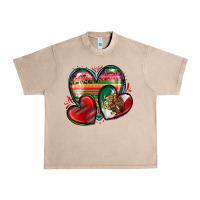 French Oak mexican hearts Urban Heavy Tee - Zillion Design Studio