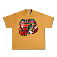 Peanut Butter mexican hearts Urban Heavy Tee - Zillion Design Studio