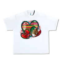 White mexican hearts Urban Heavy Tee - Zillion Design Studio