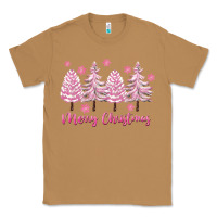 Toasted Coconut Merry Christmas Trees Classic Tee - FaDigitalArtStudio