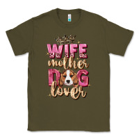 Army Green wife mother dog lover Classic Tee - Zillion Design Studio