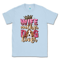 Dusty Blue wife mother dog lover Classic Tee - Zillion Design Studio