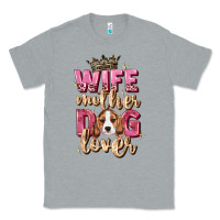 Heather Grey wife mother dog lover Classic Tee - Zillion Design Studio