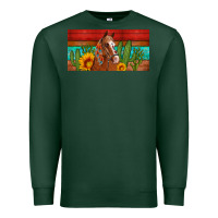 Sports Green aztec horse cactus and sunflowers license plate template Premium Sweatshirt - Artiststas