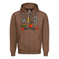 Chestnut teacher of the wild things Zipper Hoodie - CowhideDigitalArt