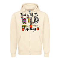 Teacher Of The Wild Things Zipper Hoodie | Teevron
