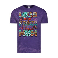 Cloud Purple loud and proud cheer mom Vintage Tee - RanaPortraitStore