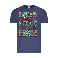 Vintage Denim loud and proud cheer mom Vintage Tee - RanaPortraitStore