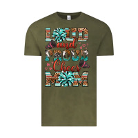 Vintage Olive loud and proud cheer mom Vintage Tee - RanaPortraitStore