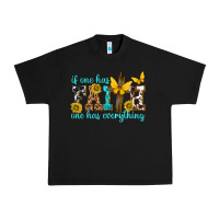 Black if one has faith one has everything Urban Heavy Tee - texasbilliewilder