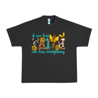 Pigment Black if one has faith one has everything Urban Heavy Tee - texasbilliewilder