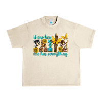 Sandshell if one has faith one has everything Urban Heavy Tee - texasbilliewilder