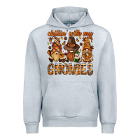 Heather Grey chilling with my gnomies bbs Urban Hoodie - BundleAndBundleShop