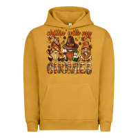 Pigment Peanut Butter chilling with my gnomies bbs Urban Hoodie - BundleAndBundleShop